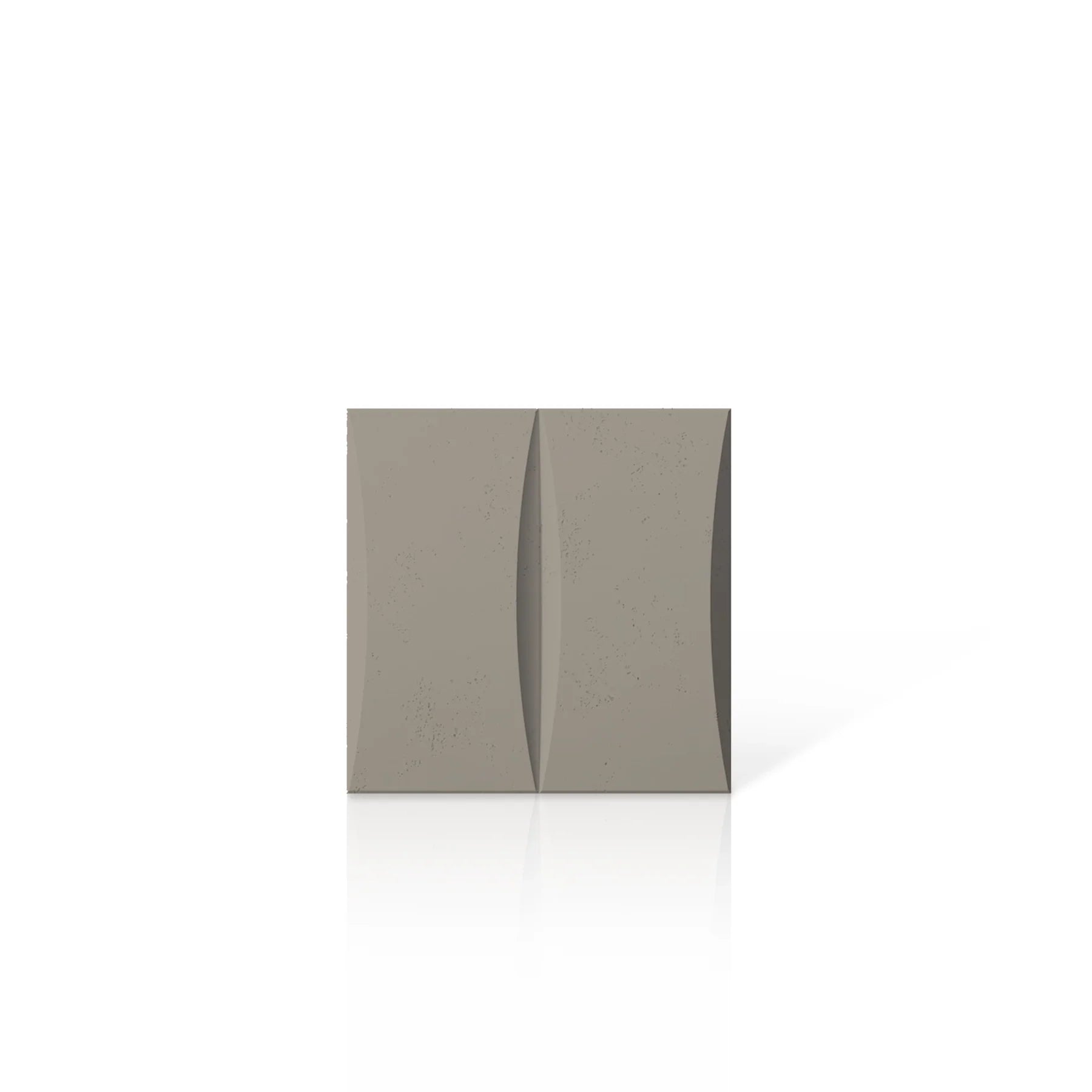 3D Concrete Wall Panels BLOCK colour swatch on white background DecorMania.eu